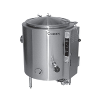 Groen AH/1E-80 80-Gallon Gas Stationary Steam Jacketed Floor Kettle