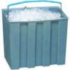 Replacement Ice Totes Set Of 6, 25 Lbs Capacity Each Filled With Ice For Efficient Ice Handling