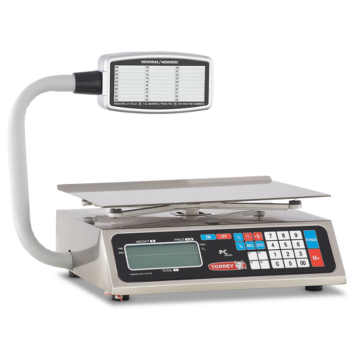 Torrey PC-40-LT HS 40 lb Capacity Price Computing Scale