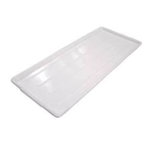 OMCAN 13006 Plateau de présentation en plastique blanc de 30 pouces de large