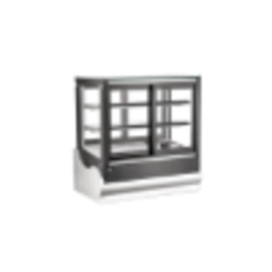 OMCAN 48564 36-inch Black Refrigerated Self Service Countertop Case