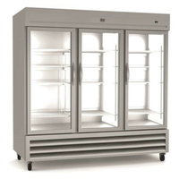 Kelvinator KCHRI81R3GDR 81"W Three-Section Reach-In Refrigerator