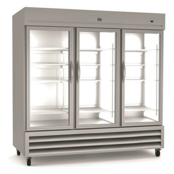 Kelvinator KCHRI81R3GDR 81"W Three-Section Reach-In Refrigerator