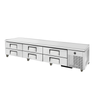 True TRCB-110-HC 110 Inch Equipment Stand Refrigerated Chef Base For Efficient Kitchen Use