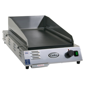Cadco CG-5FB Electric Countertop Medium Duty Griddle 21" x 12"