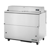 True Manufacturing 49 Inch Dual Sided Stainless Steel Milk Cooler With Robust Design And Easy Access