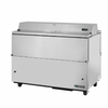 True Manufacturing TMC-58-S-DS-SS-HC 58" Dual Sided Stainless Steel Milk Cooler, dual-access stainless milk cooler cabinet