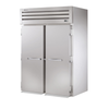 Alt Tag: True Spec Series 68" Two-Door Roll-In Heated Holding Cabinet stainless steel solid door commercial food warmer cabinet