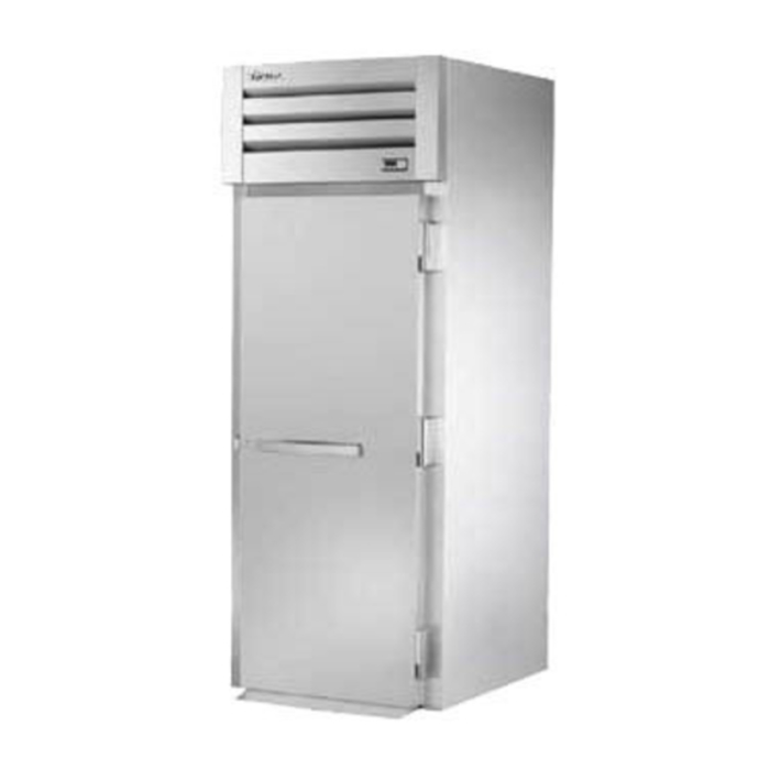 Alt Tag: True STG1HRI-1S Spec Series Roll-In Heated Holding Cabinet stainless steel commercial roll-in heated cabinet