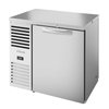 True TBR36-PTSZ1-L-S-S-S-1 36 Inch Pass-Thru Back Bar Refrigerator With Stainless Steel Finish And Solid Door