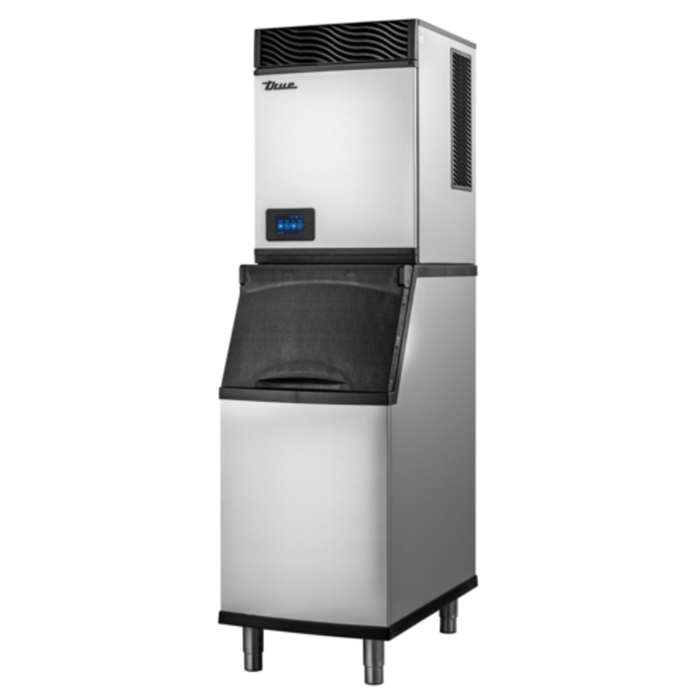 Alt Tag: True TCIM-822-FA2-A Air-Cooled Full Cube Ice Maker 830 Lbs. modular stainless steel ice maker with bin
