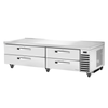 True TRCB-82-HC~SPEC3 82-Inch Refrigerated Chef Base Stand For Efficient Kitchen Storage And Workflow