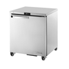 True TUC-27-HC~SPEC3 Undercounter Solid Door Commercial Refrigerator In Stainless Steel Finish