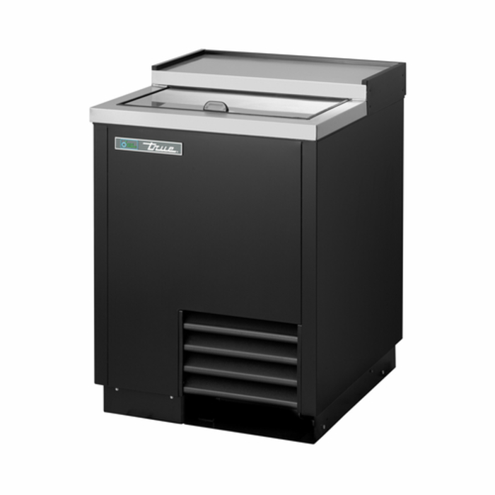 Refroidisseur-Congélateur de bar True Manufacturing T-24-GC-HC 24,5 pouces avec couvercle plein