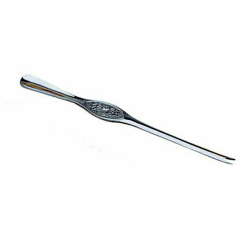 Alt Tag: Omcan 80746 8-Piece Professional Grade Seafood Cracker & Pick Tool Kit stainless steel seafood pick tool