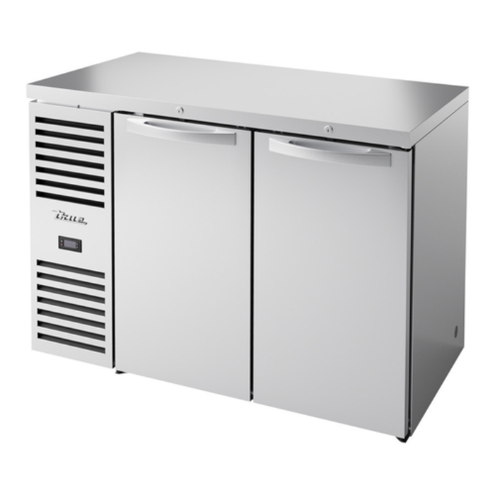 Armoire de réfrigération de bar arrière à porte pleine, zone unique, 122 cm True