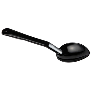 Omcan 80292 13-Inch Solid Polycarbonate Serving Spoon, Black