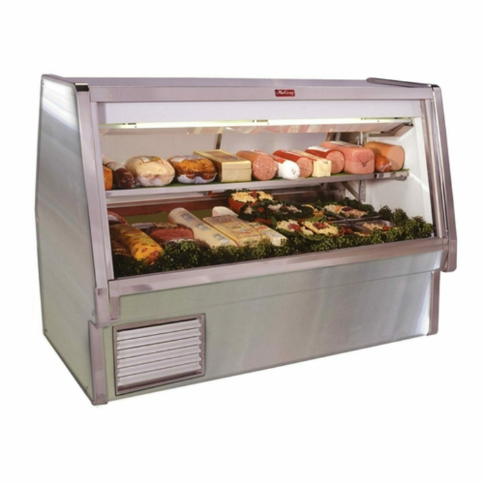 Vitrine réfrigérée de charcuterie Howard McCray SC-CDS34E-4-S-LED 133,35 cm (52,5") de large