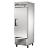 27 Inch Pass-Thru Refrigerator With Solid Swing Door And Stainless Steel Finish.