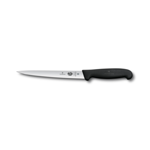 Victorinox 5.3813.18B 7" Straight Blade Flexible Fillet Knife Fibrox