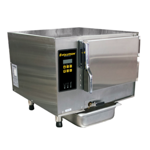 AccuTemp E34803D140 Evolution™ 23.26" Wide 3-Pan Boilerless Convection Steamer