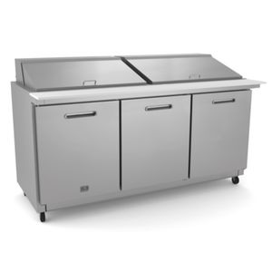 Kelvinator KCHMT70.30 72"W Mega Top Refrigerated Sandwich Prep Table