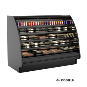 Structural Concepts GHSS560RLB 62-7/8"W Fusion Refrigerated Self-Serve Case