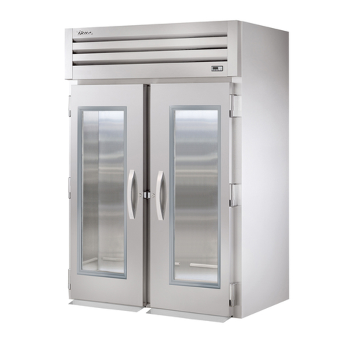 True STR2RRI-2G-HC 68" Roll-In Glass Swing Door Refrigerator