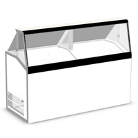 Master-Bilt DD-66L 69.25" Low-Glass Ice Cream Dipping Cabinet