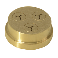 Omcan 27208 #240 Fusilli Pasta Die 8.4mm Brass Construction