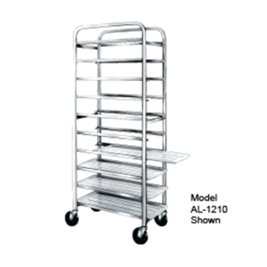 Winholt AL-1010 Aluminum Platter Rack, (10) 10" Platter Capacity