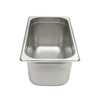 Nestwell 22T4 1/3-Size 6-7/8" x 12-3/4" Stainless Steel Steam Pan