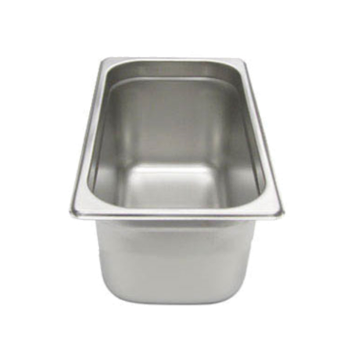 Nestwell 22T4 1/3-Size 6-7/8" x 12-3/4" Stainless Steel Steam Pan