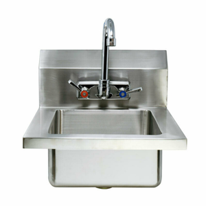 OMCAN 44585 Hand Sink 14" x 10" Stainless Steel