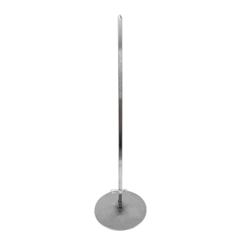 Eurodib Replacement Gyro Spit for DG10A/DE4A Vertical Broiler with metal base and long spindle.
