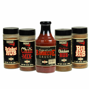 Cookshack SP102 Barbeque Sauce and Spice Rub Assortment Kit