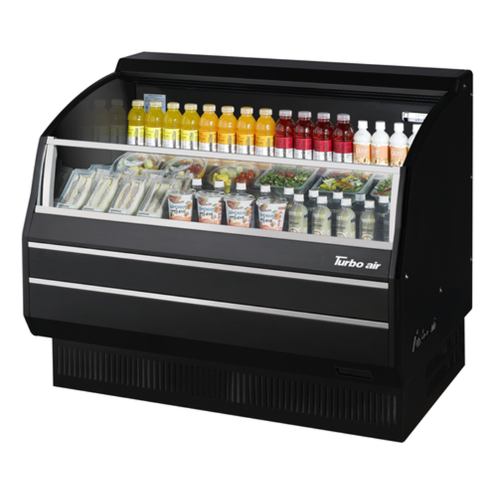 Turbo Air TOM-50SB-SP(-A)-N 50-7/8"W Open Display Merchandiser 8.9 cu. ft.