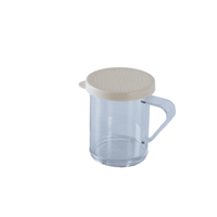 Omcan 81168 10 oz. Polycarbonate Shaker Dredge with Beige Lid