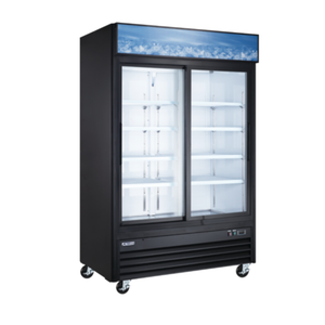 Réfrigérateur commercial à deux portes Omcan Aurora 59132, 54 po, 45 pi³