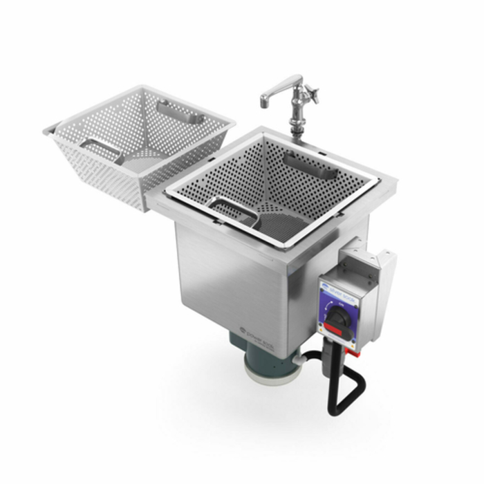 Power Soak SS-D-230-1 Silver Soak Sink with 11 Gallon Capacity