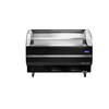 Atosa ATHOM-60 Open Air Refrigerated Display Merchandiser With Sleek Black And Stainless Steel Design