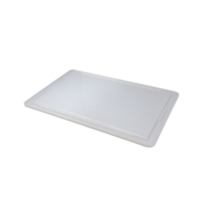 Omcan 81134 23.6" x 15.7" White Polypropylene Food Box Lid