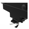 Zummo Bottle Support For Z40 Nature Juicer Showing Release Mechanism And Stable Platform For Easy Use.