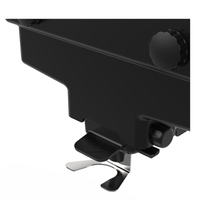 Zummo Bottle Support For Z40 Nature Juicer Showing Release Mechanism And Stable Platform For Easy Use.