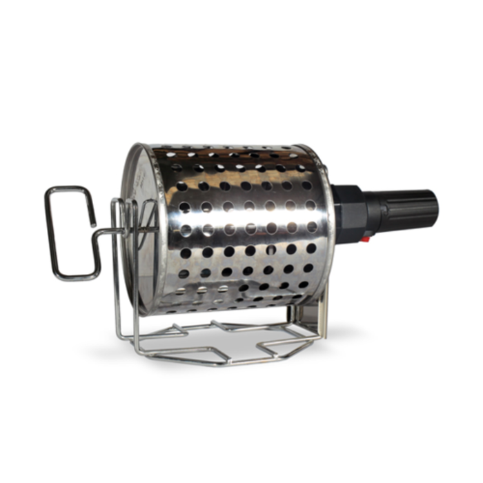 Omcan 47315 Stainless Steel Portable Battery Operated Chestnut Roaster