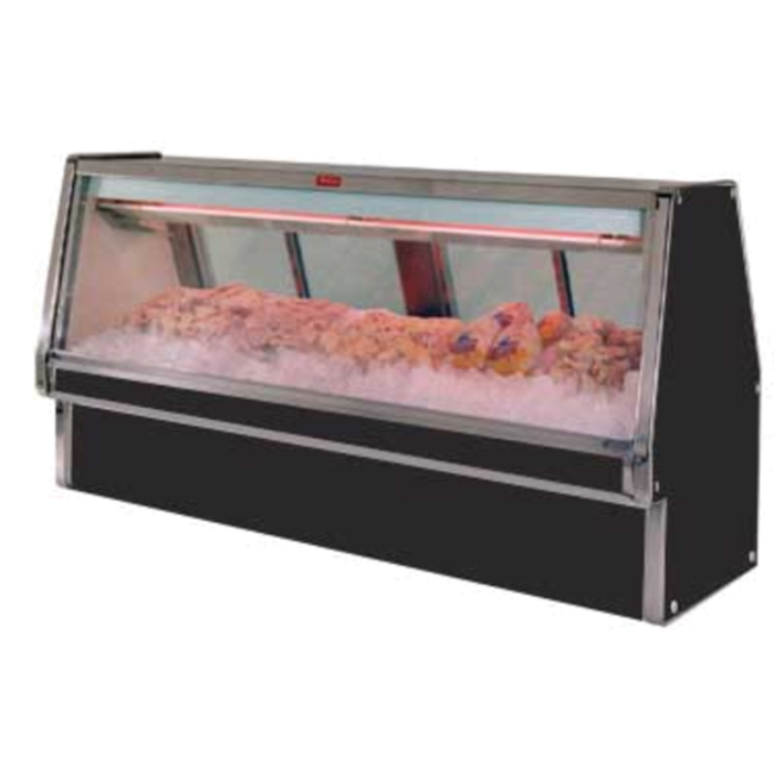 Howard McCray R-CFS34N-10-BE-LED 120" Remote Fish Poultry Display Case