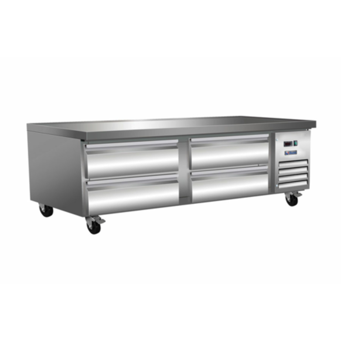 IKON Refrigeration ICBR-74 74"W Chef Base Refrigerated Equipment Stand