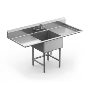 Winholt WS1T16202D18 52" x 25.5" One Compartment Sink