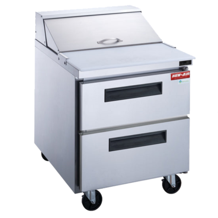 New Air NPT-29SA-2D 29-1/8" Wide Refrigerated Prep Table