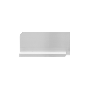 Omcan 47733 Dosseret en acier inoxydable pour éviers de 24″ x 24″ – Gauche